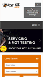Mobile Screenshot of busybeegarage.co.uk